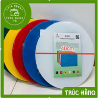 Thớt nhựa công nghiệp Cherry đủ màu - Thớt nhựa tròn, chữ nhật 6 màu sắc cắt thái thực phẩm tiện lợi