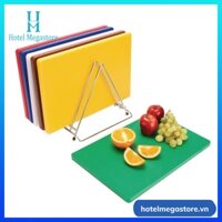 THỚT NHỰA CÔNG NGHIỆP PP KHÁNG KHUẨN NHIỀU MÀU -  KÍCH THƯỚC 60X40X2CM