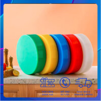 Thớt nhựa công nghiệp tròn nhựa PP cao cấp mặt chống trượt 40x10cm