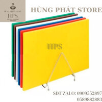 Thớt nhựa công nghiệp 35x50x2cm nhựa PP kháng khuẩn nhiều màu cho nhà hàng, khách sạn