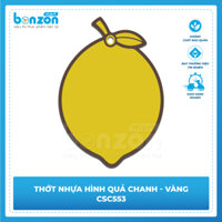 Thớt nhựa hình quả chanh màu vàng LocknLock - Bonzon