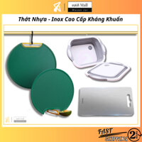 Thớt Nhựa Inox Cao Cấp Kháng Khuẩn - Các Loại Thớt Trong Nhà Bếp Dùng Cán Bột Cắt Thái Băm Thịt