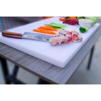 Thớt Nhựa, Thớt Nhựa Nhà Hàng 60x40 dày 3cm, Chất Liệu Nhựa Nguyên Sinh Kháng Khuẩn, Thớt
