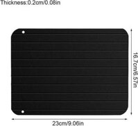 THỚT RÃ ĐÔNG THỰC PHẨM CHUER FAST DEFROST FOOD MÀU ĐEN