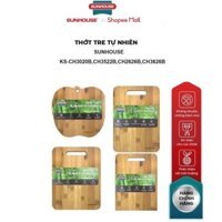 Thớt tre tự nhiên SUNHOUSE KS-CH3626B/ CH2626B/ CH3020B/ CH3522B