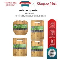 Thớt tre tự nhiên SUNHOUSE KS-CH3626B/ CH2626B/ CH3020B/ CH3522B