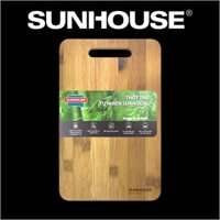 Thớt tre tự nhiên SUNHOUSE KS-CH3522B - Kích thước 35x22x1.5cm