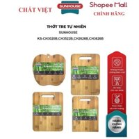 Thớt tre tự nhiên SUNHOUSE KS-CH3626B/ CH2626B/ CH3020B/ CH3522B