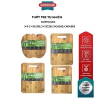 Thớt tre tự nhiên SUNHOUSE KS-CH3626B/ CH2626B/ CH3020B/ CH3522B