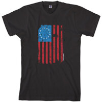 Threadrock Nam 13 Ngôi Sao Cờ Mỹ Áo Thun Betsy Ross Lịch Sử Yêu Nước