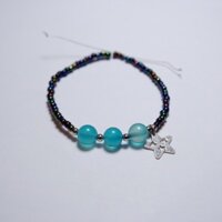 THREE & TINY BEADS - Vòng tay hạt cườm điểm nhấn 3 viên chủ đạo