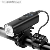 [Threegoodstonesgen] Đèn pha xe đạp Power Bank Đèn pin Tay cầm Sạc USB MTB Đường xe đạp Highlight Tss