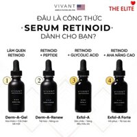 [Thử 3ml] Tinh chất Serum Vivant Exflo-A , Mandelic Acid 8%, Exflo-A-Forte, Vit Pure CE