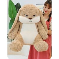 THÚ BÔNG 35CM THỎ MẶT QUẠO MẶT GIẬN