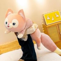 Thú Bông Cáo Đuôi Dài, Gấu Bông Hồ Ly Đuôi Chồn Dễ Thương Kích Thước 1m1 1m4 1m6