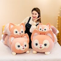 Thú Bông Cáo Đuôi Dài, Gấu Bông Hồ Ly Đuôi Chồn Dễ Thương Kích Thước 1m1 1m4 1m6❤️