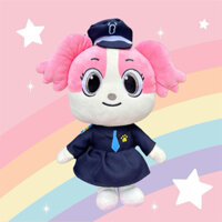 Thú Bông Đồ chơi Hoạt Hình Cảnh Sát Papillon - hồng BaByBus 30cm Dành Tặng Cho Bé.