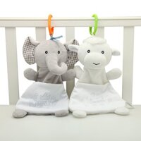 Thú bông đồ chơi treo trên xe nôi, cũi cho bé