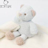 THÚ BÔNG gấu kèm khăn lông trắng đáng yêu