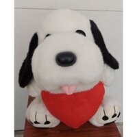 Thú Bông hình chó ôm tim món quà ý nghĩa dành tặng người yêu thương dịp lễ sinh nhật, valentine, quốc tế phụ nữ, noel