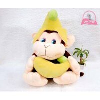 Thú Bông Khỉ Ôm Chuối - 2 Size Lựa Chọn
