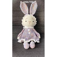 Thú Bông Len Đan Móc Handmade thỏ Mimi
