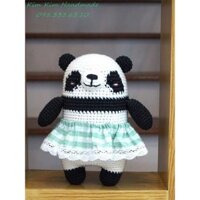 Thú bông len - Gấu panda