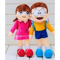 Thú bông nobita, shizuka (xuka) trong truyện tranh doremon (35cm--->50cm) hàng chuẩn, đẹp, cao cấp, an toàn cho trẻ nhỏ
