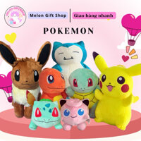 THÚ BÔNG POKEMON | EEVEE- RỒNG HITOKAGE- RÙA ZENIGAME- PIKACHU-FUSHIGIDANE- KABIGON- PURIN | HÀNG SIÊU CAO CẤP quà tặng
