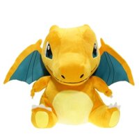 Thú bông pokemon rồng lửa Mega Charizard Y dạng ngồi (18cm--->25cm) hàng chính hãng pokemon mới 100% xịn mịn đẹp từng cm