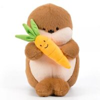 Thú bông rái cá ôm cà rốt ngộ nghĩnh Animo C509 (TN)
