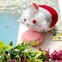 Thú bông Tsum Tsum mini White Rabbit (Alice ở xứ sở thần tiên)