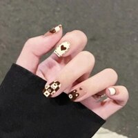 [Thủ Công] Gấu Bông / Bảng Vẽ Móng Tay Hình Trái Tim Liệu Pháp Quang Học Tái Sử Dụng Và Tháo Rời Được