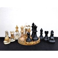 Thủ công - Móc khóa miếng cờ vua bằng nhựa