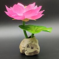 Thủ Công Tinh Tế Cho Phật Mô Phỏng Nhỏ Sen Hoa Giả Phật Hội Trường 50110