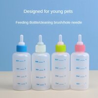 Thú Cưng Cho Bé Chai Cho Bé Chó Con Mèo Con Mèo Con Bộ Bình Cho Bé Ăn Mèo Núm Vú Giả Đa Năng Bộ