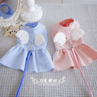 Thú cưng hơn gấu trúc teddy chó quần áo mùa xuân mùa hè quần áo mùa xuân quần áo mùa xuân quần áo công ch