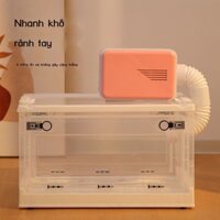 Thú cưng, hộp sấy, máy sấy, mèo, chó, máy sấy tóc, dụng cụ tắm và sấy tóc cho mèo gia đình