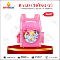 THỦ ĐÔ VÀNG Balo Cho Bé Gái Tiểu Học Cao Cấp, Đệm Lưng Thoáng Khí, Chống Thấm Nước BG175
