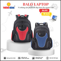 THỦ ĐÔ VÀNG Balo Nam Nữ size to Đi Làm, Đi Học, Đi Du Lịch bảo vệ Laptop 18 inch BL251