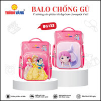 THỦ ĐÔ VÀNG Balo Siêu Nhẹ Chống Gù Đi Học Hình Công Chúa Đáng Yêu Dành Cho Bé Gái Tiểu Học BG133