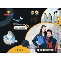 THỦ ĐÔ VÀNG Bộ Quần Áo Mưa Nam nỮ 2 Lớp Chống Thấm Nước, Thiết Kế Thời Trang Cao Cấp BM906