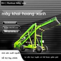 Thu hồi lưu trữ màu xanh lá cây nâng thủy lực cỏ hồ bơi chạy điện chuyển động theo chiều ngang và dọc