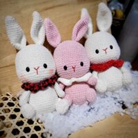 [THÚ LEN HANDMADE] THỎ GẤU MÈO