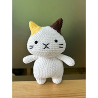 Thú len móc handmade size 20 cm ( mẫu inbox )