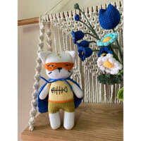 (thú len móc) siêu nhân mèo mắt hí