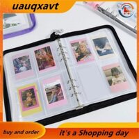 Thư mục Album có khóa kéo Mini Hộp đựng thẻ ảnh Album bộ sưu tập thẻ ảnh