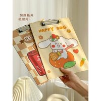 Thư mục tập tin dễ thương A4, bảng viết cho sinh viên, lưu trữ giấy thi, bảng viết, thư mục tài liệu thi