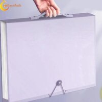 Thư mục tập tin giấy RADIANTFLASH a3, Album ảnh vẽ tranh 60 trang dung lượng cao, mang theo thiết kế khóa chống bụi tiện lợi Thư mục tranh nghệ thuật chống nứt dành cho sinh viên