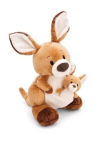 Thú nhồi bông 25cm 61716 |NICI Germany kangaroo Kelly mẹ bé
